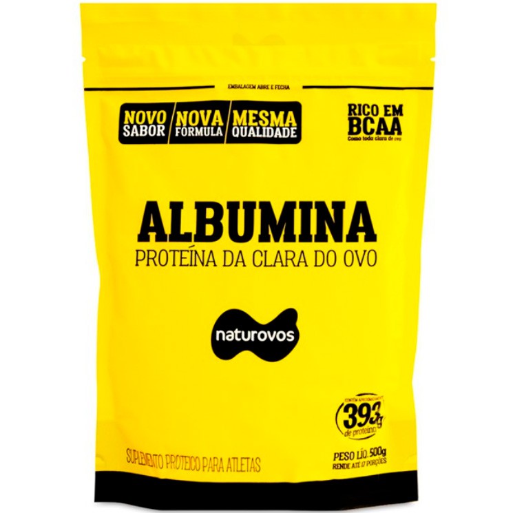 Albumina Pura Natural e Sabores (80