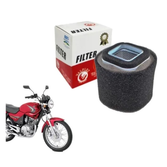 Filtro De Ar Valflex Moto Ybr 125 00 Á 08 Factor 125 09 Á 16