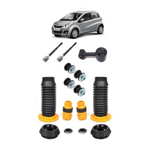 Kit Suspensão Batente Amortecedor Coxim Axial Bieleta Jac J2
