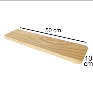 Tabua de madeira Pinus 50x10 ideal para prateleira em Oferta na Shopee