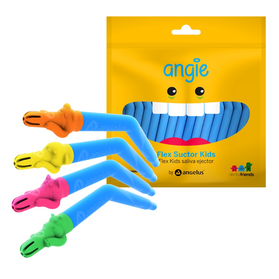 Sugador Flex Suctor Kids Pct c/ 30 un - Angie by Angelus