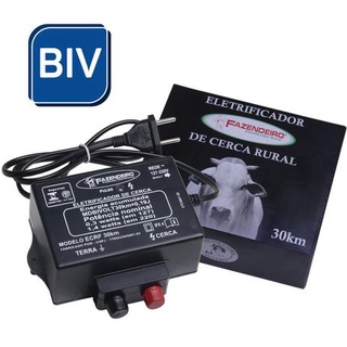 Eletrificador Choque Rural Cerca Elétrica Fazendeiro 30 Km Bivolt