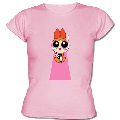 Camiseta Baby Look Florzinha - As meninas SuperPoderosas - Oferta feminina !!!
