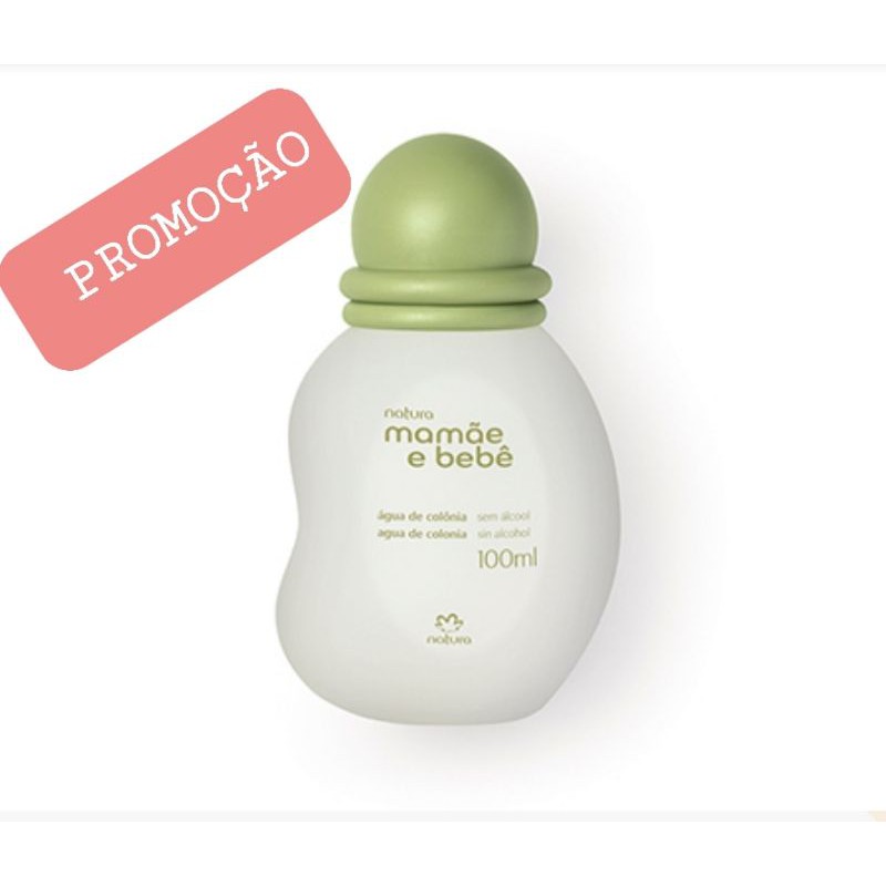 Água de Colônia Mamãe e Bebê Perfume Natura Infantil