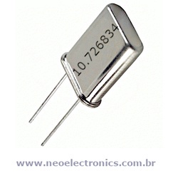 Cristal Oscilador 10.726834 Master System em Oferta na Shopee