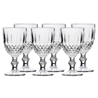 Jogo De 6 Taças 340 Ml Para Água E Vinho Casambiente