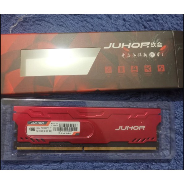 Memória Ram Juhor 4gb DDR4 2666Mhz