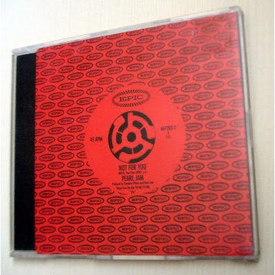 Single Pearl Jam Not For You Red Disc Version