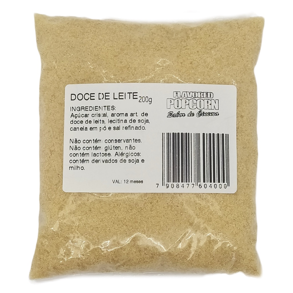 Caramelo para Pipoca Doce - Doce de Leite 200g