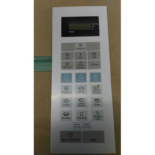 Membrana Teclado  Forno Microondas Panasonic Nnst 352 W