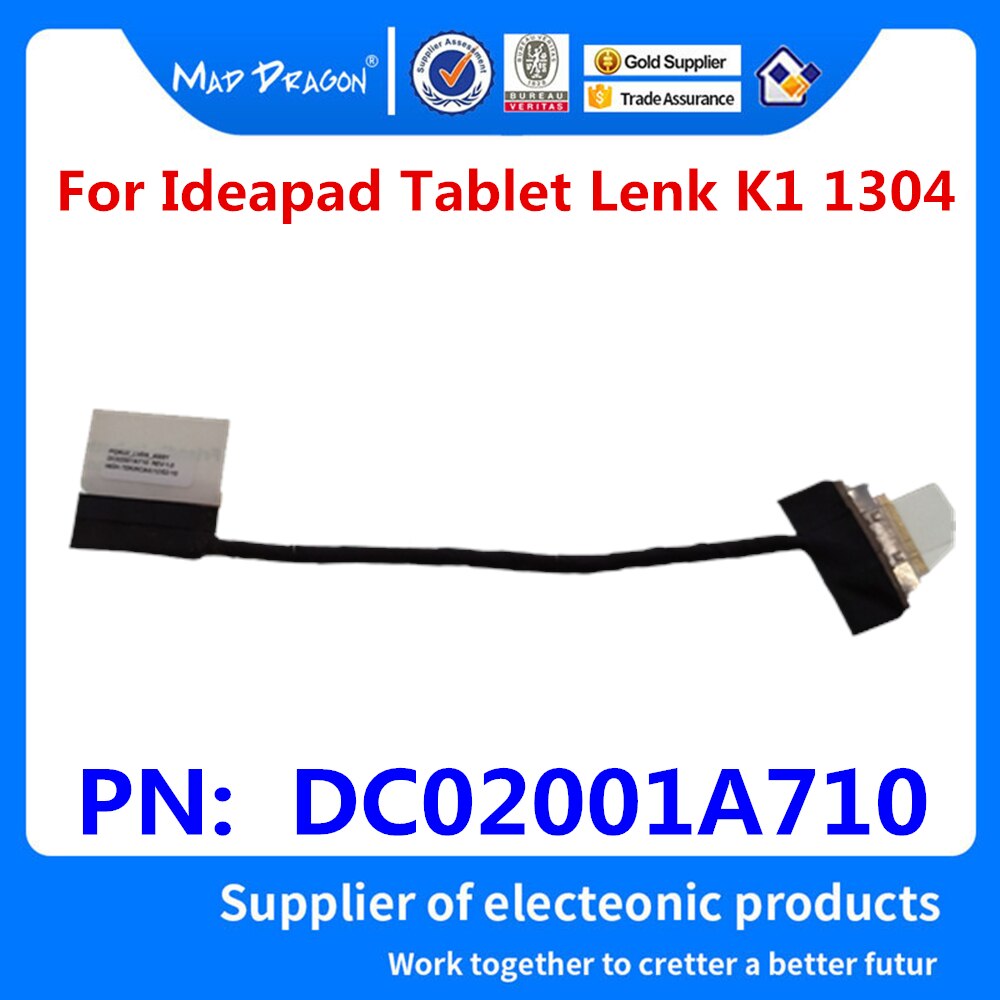 New Orignal Laptops Cabo Lcd Para Lenovo Ideapad Tablet Lenk K1 1304 Laptop Lcd Led Lvds Video Cabo Flex Dc001a7 Shopee Brasil