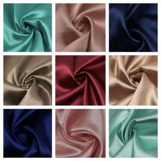 Tecido Shantung 97% Poliéster 3% Elastano ( 1 m x 1,50 m )