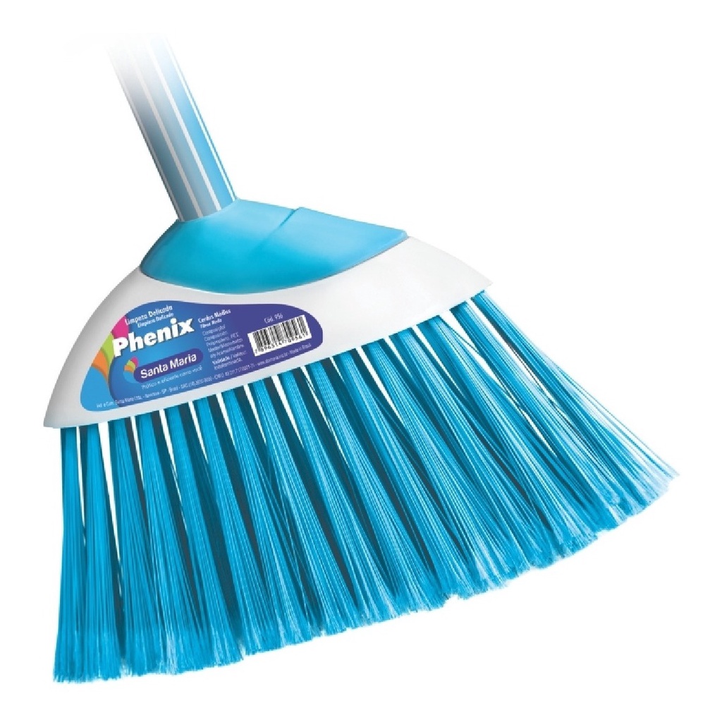 Vassoura Multiuso Cerdas Medias Phenix Uso Interno Externo em Oferta na Shopee