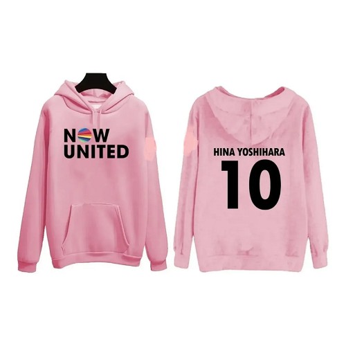 Blusa Moletom  Infantil com capuz ajustável Now United Hina Yoshihara 10