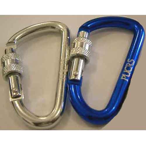 Mosquetão em alumínio , tipo alça alpinista - 1775