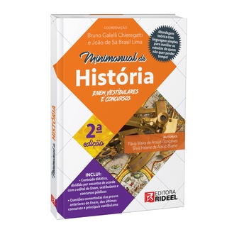 Minimanual de História - Enem, vestibulares e concursos - 2ª edição