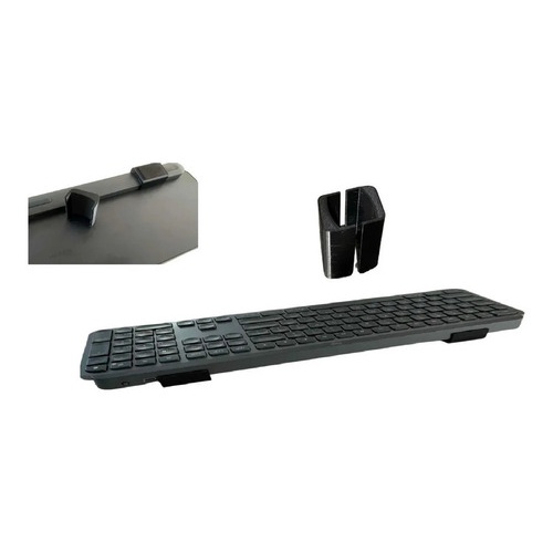 Par Suporte Apoio Ergonômico Para Teclado Logitech Mx Keys