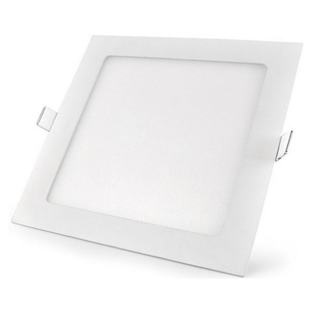 Luminaria LED Embutir Quadrada 12W 6500K Branca Bronzearte em Oferta na Shopee