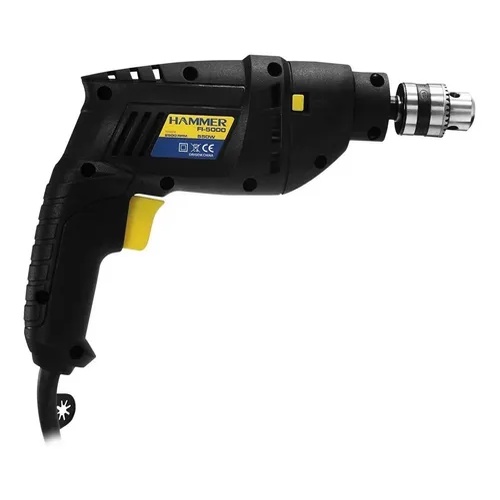 Furadeira Com Regulagem Impacto Hammer 550w