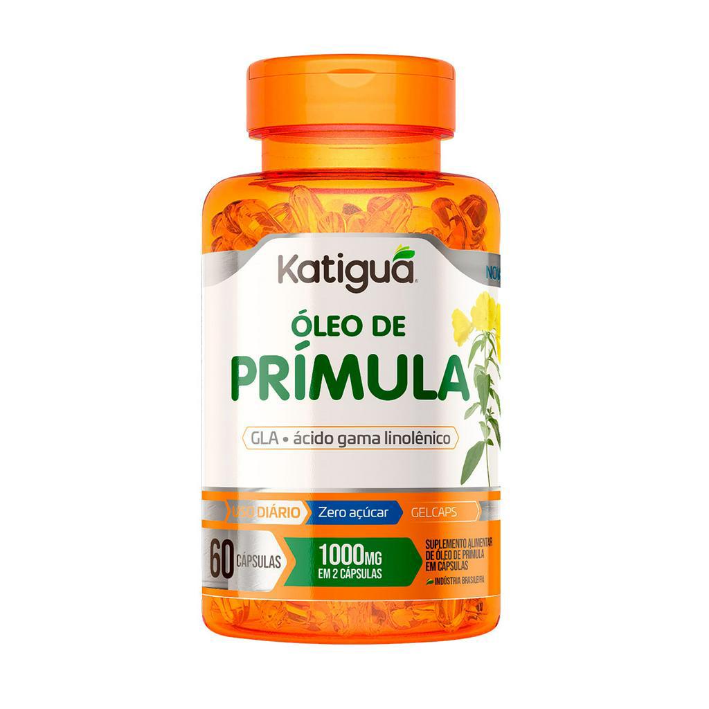 Óleo De Prímula 1000mg 60 Cápsulas - Katigua