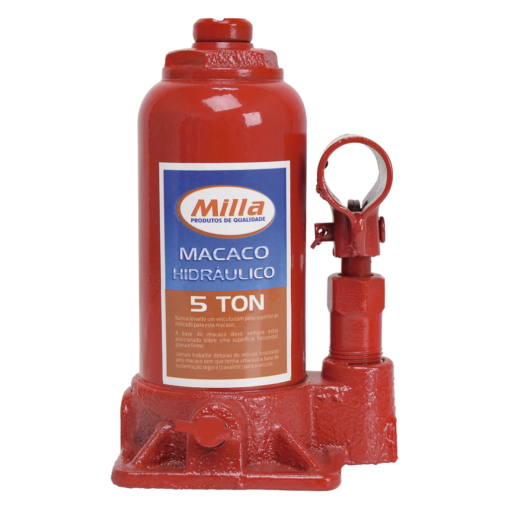 Macaco Hidráulico Garrafa 5 Tonelada Milla Macaco Hidráulico Garrafa 5 Tonelada Milla