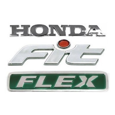 Emblema Fit +honda+ Flex LINHA HONDA