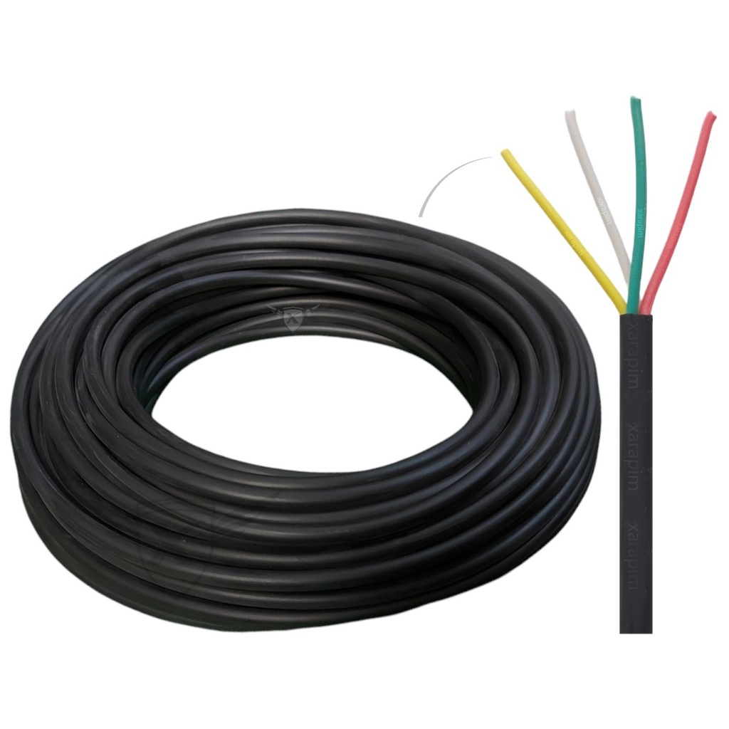 Cabo Pp 4 Vias Chicote Elétrico De Carretinha Reboque 5 Metros 4x1