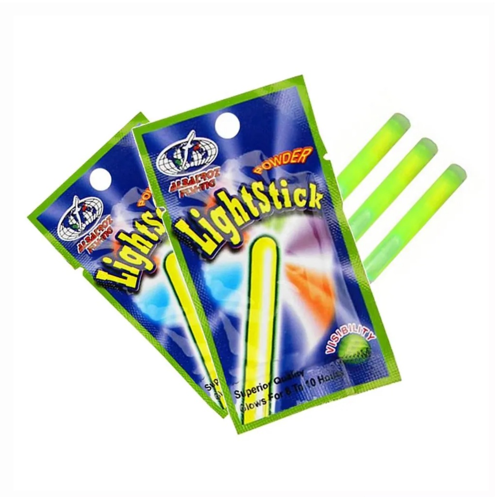 LUZ QUÍMICA ALBATROZ 4.5MM LIGHTSTICK COM DUAS Pesca Pescaria