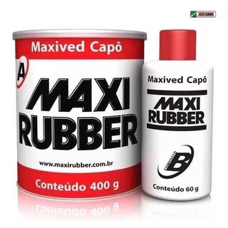 Adesivo Kpo Maxived Capô Branca 400g Catalizador Maxi Rubber