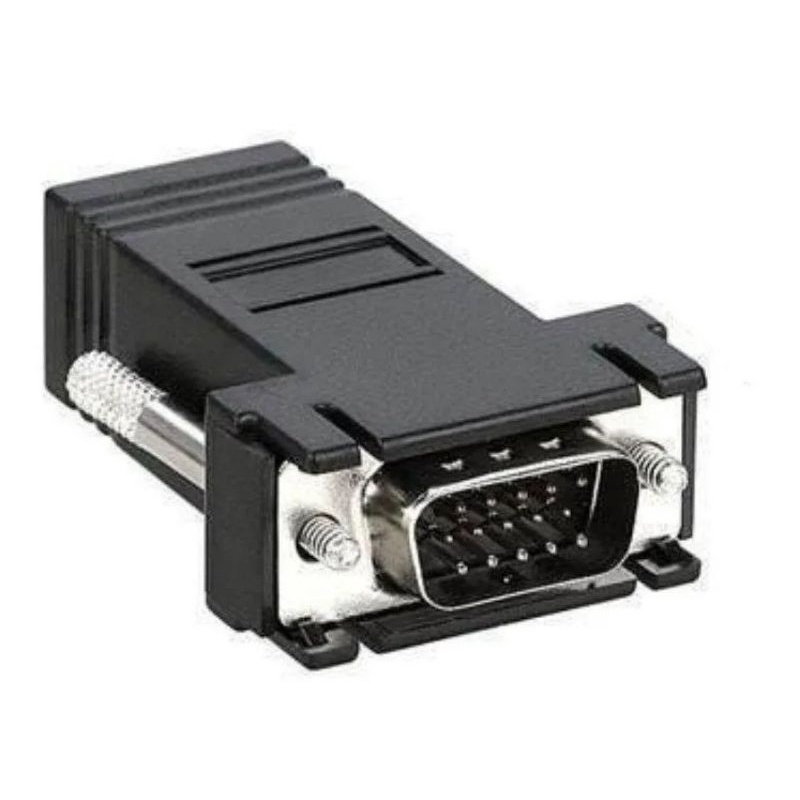 Adaptador Extensor Vga Video Via Cabo Rede Rj45 - Unidade