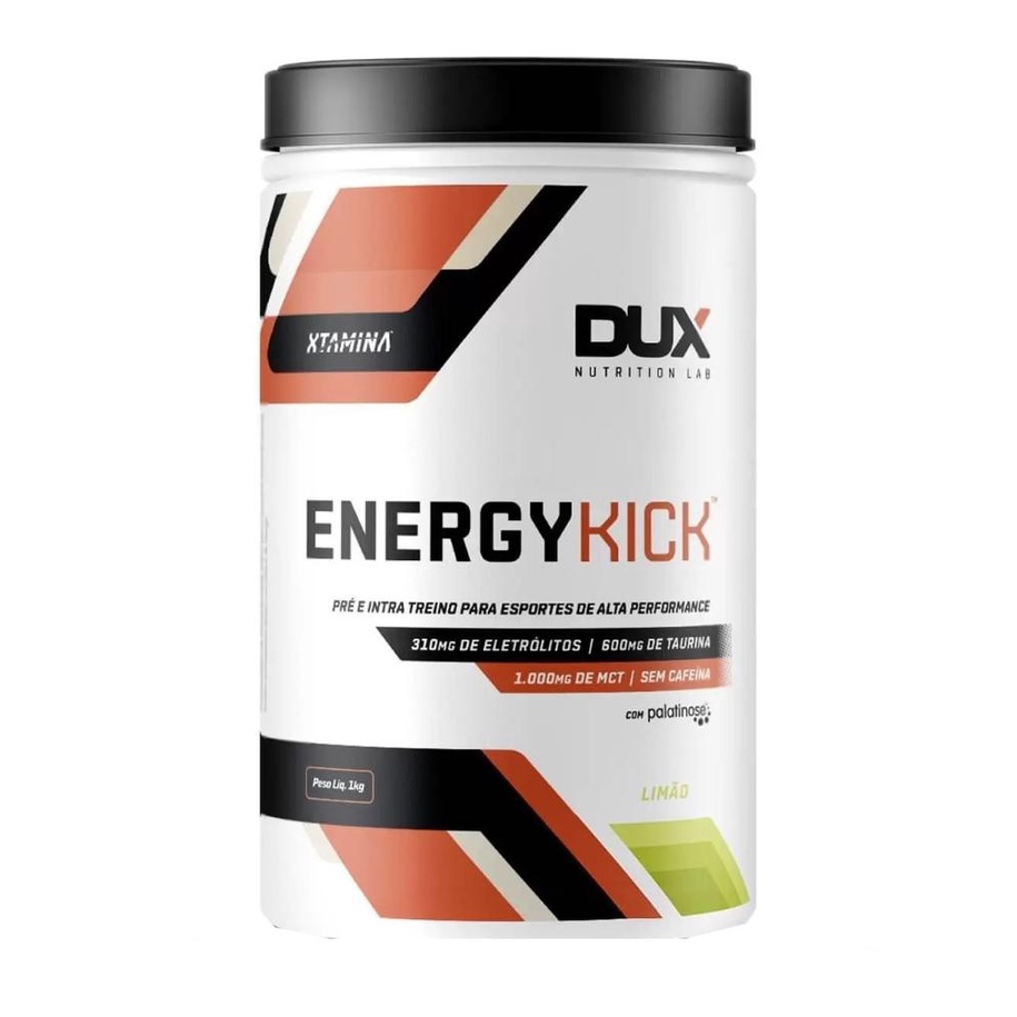 Energy Kick Limão 1Kg Pré treino repositor - Dux Nutrition