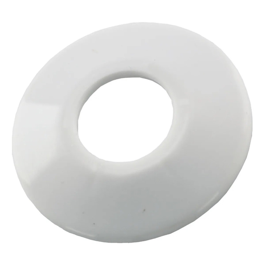 Canopla Plástica Branca Para Niple De 1/2 Purificador