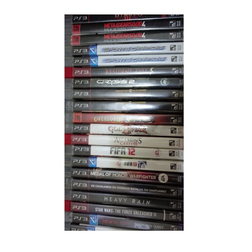 Jogos Ps3 Mídia Física Originais Lacrados