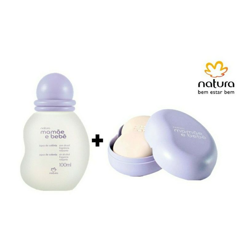 Kit Mamae E Bebe Relaxante Agua De Colonia 100ml Saboneteira Com Sabonete 100g Shopee Brasil