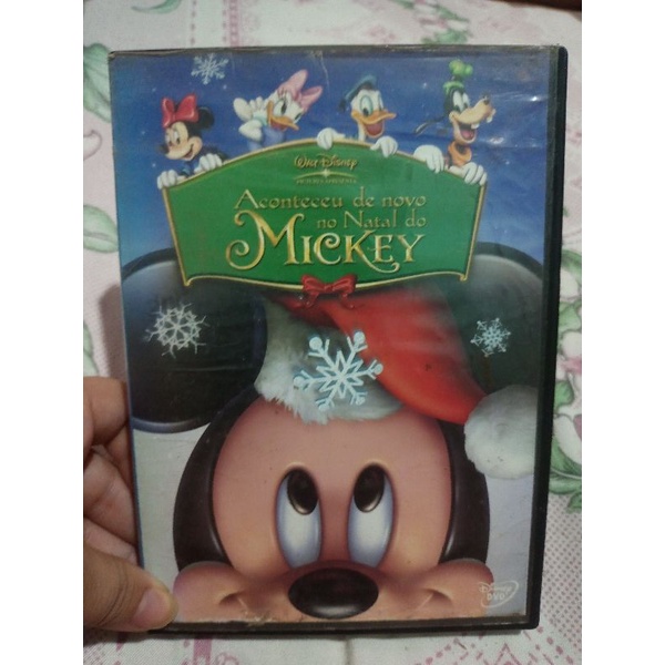 dvd aconteceu de novo no natal do Mickey | Shopee Brasil