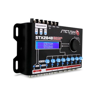 Processador De Áudio Digital Equalizador Stx2848 Stetsom