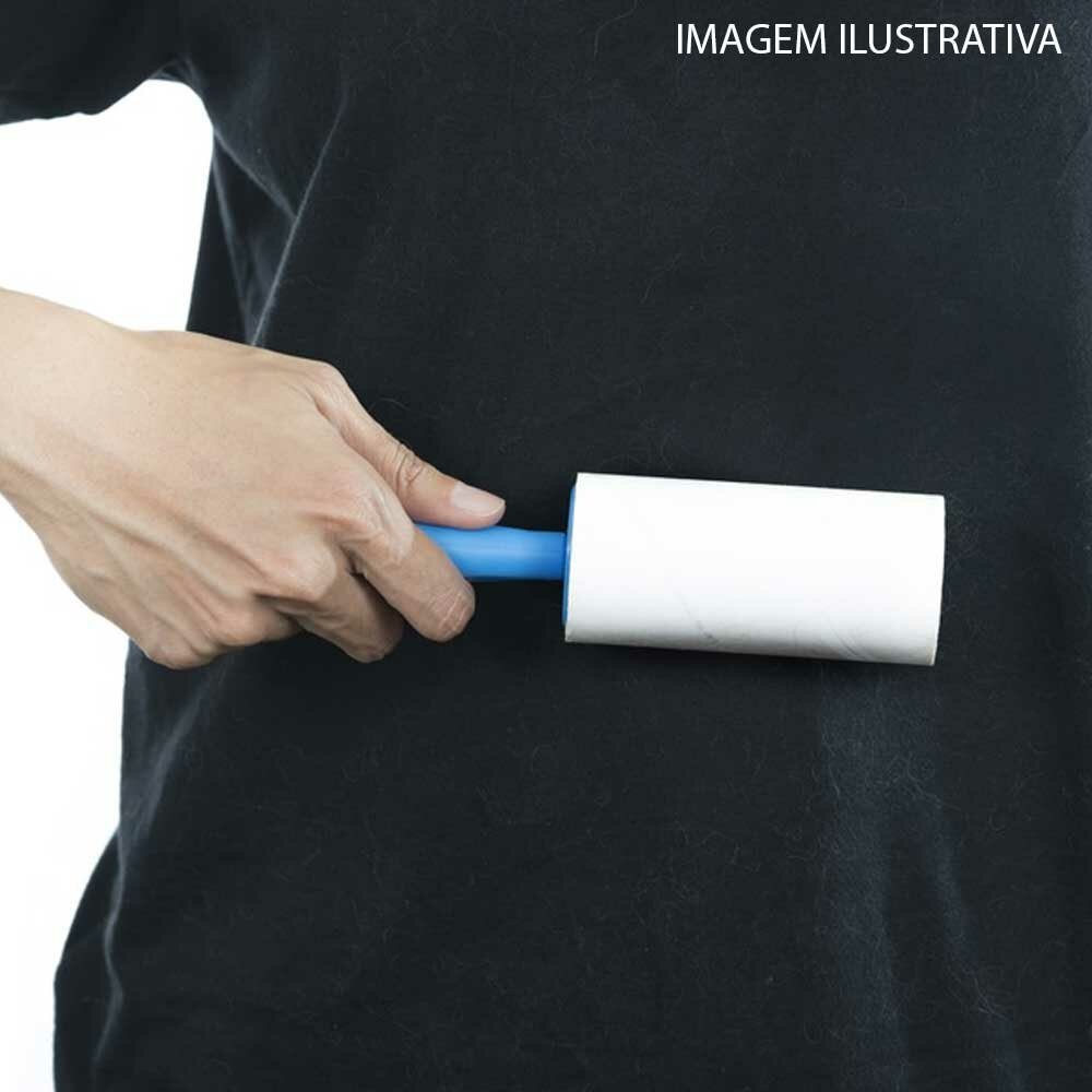 Oferta Rolo Adesivo Tira Pelos 20 Folhas Rapido E Facil Prático Multiuso Universal