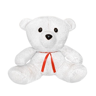 Ursinho de Pelúcia Branco Brinquedos Macios Animais Brinquedos Para Presente De Aniversário Do Bebê