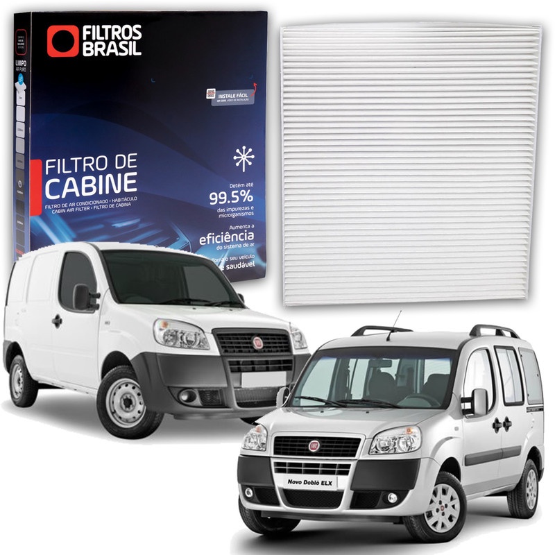 Filtro da Cabine Ar Condicionado Doblo Adventure Cargo Doblo Fire Attrarctive Cargo - Spare Parts and Accessories for Vehicles
