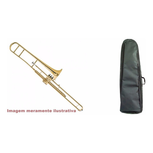 Capa Bag Para Trombone Longo Acolchoado