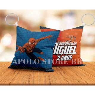 15 kit Almofadinha Personaliza Homem Aranha . Festa,Aniversário, lembrancinha