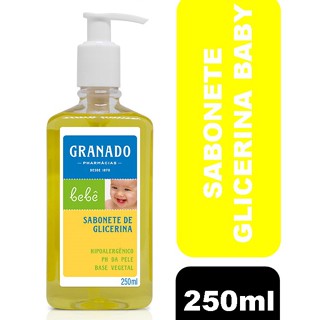 Sabonete de Glicerina Líquido Granado Bebê 250ml em Oferta na Shopee