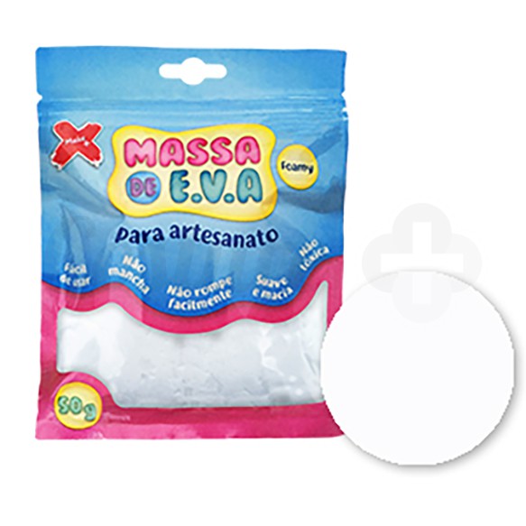 Massa De Eva Make Para Modelagem Artesanato G Branco Shopee Brasil