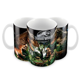 Caneca Jurassic World De Polímero Personalizado Modelo 6