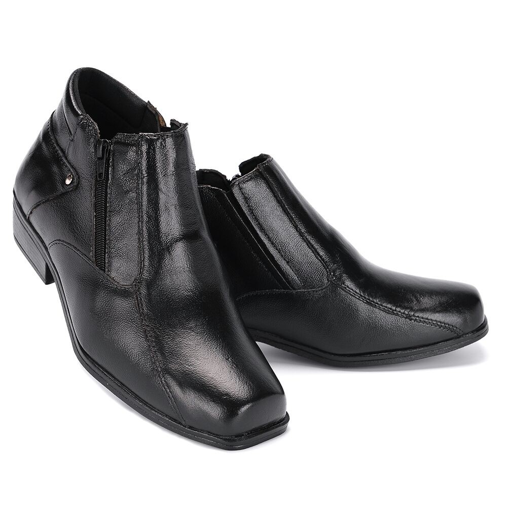 sapato social estilo bota masculino