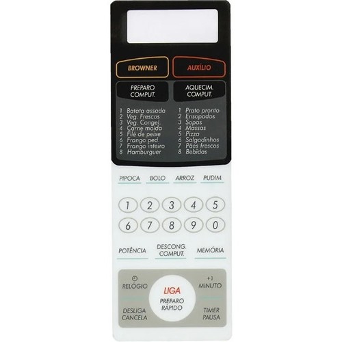 Membrana Teclado  Forno Microondas Sharp Rb4h46
