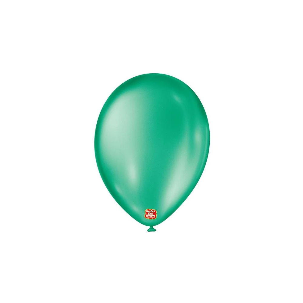 Balão de Festa Látex Perolado-Verde Menta-25 Unidades 7"23cm - Home & Living