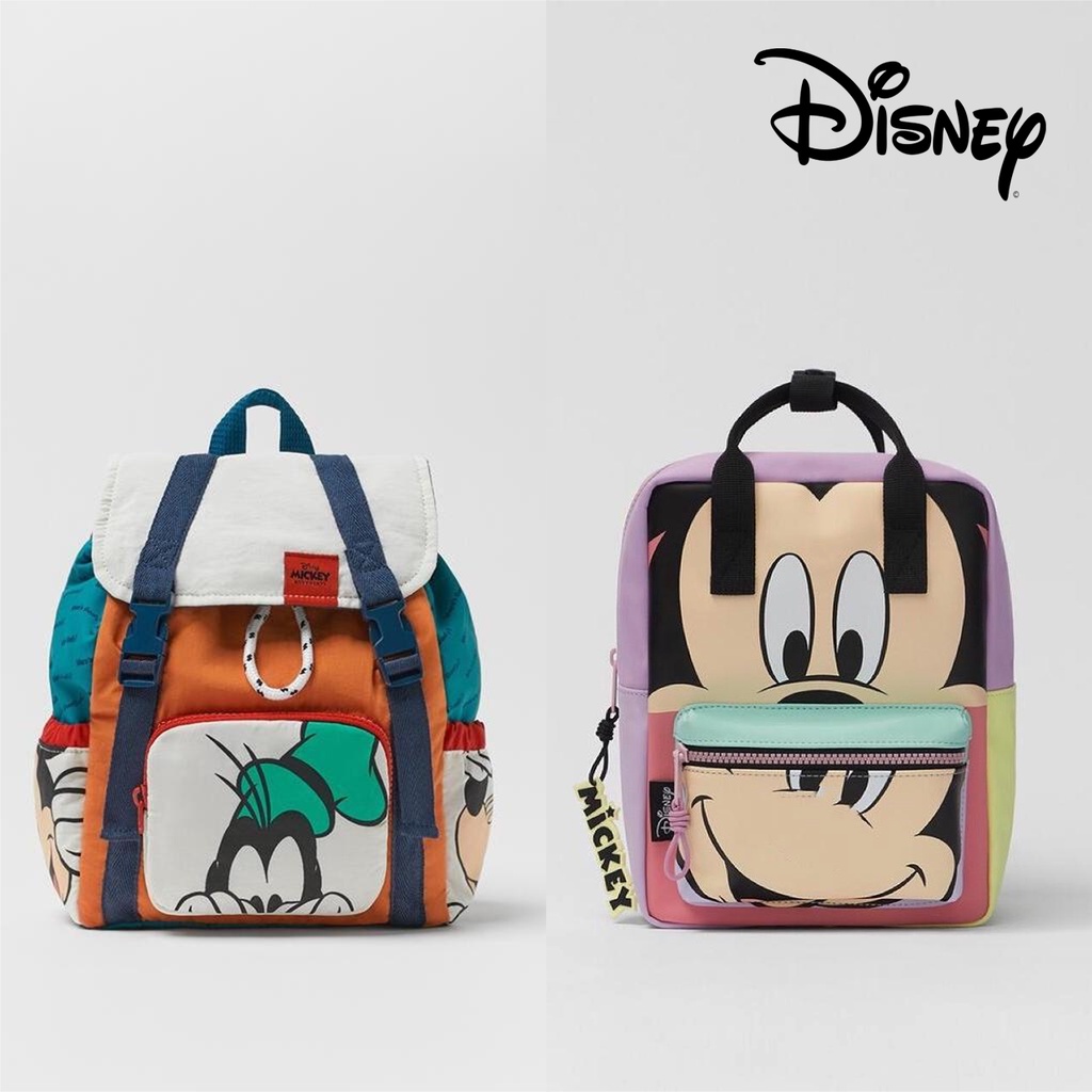 Mochila Infantil Disney Mickey Mouse Com Estampa De Pato Donald Escolar Anime Pequena Bolsa De Viagem Presentes