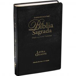 Bíblia Sagrada ARC Letra Gigante | Índice | PJV | Preta em Oferta na Shopee
