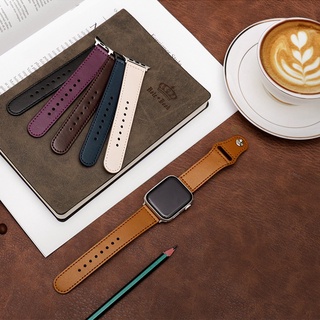 Pulseira Couro Apple Watch 9 8 7 6 5 4 3 2 1 SE Tam. 38 mm. 40 mm. 42 mm. 44 mm. 41 mm. 45 mm. 49mm